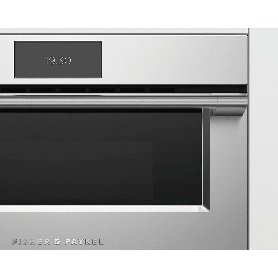 Fisher & Paykel Four mural combiné intégré à vapeur de 30 pouces, 1,9 pi. cu. avec 23 fonctions OS30NPTX1 - Image 3