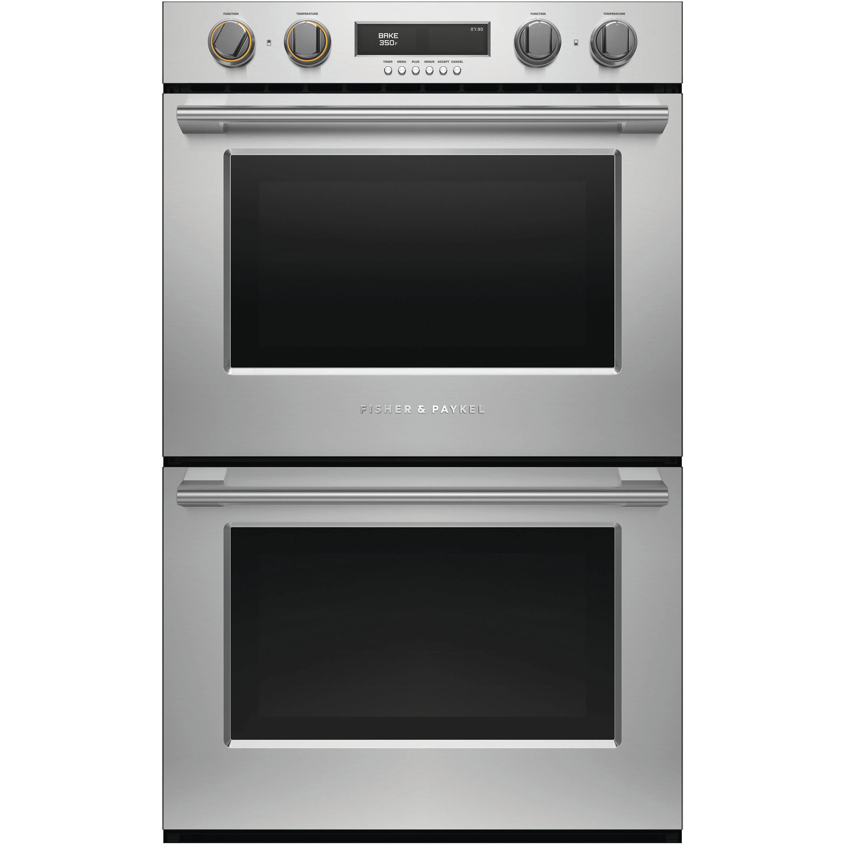 Fisher & Paykel Four mural encastré double de 30 pouces avec technologie convection WODV3-30
