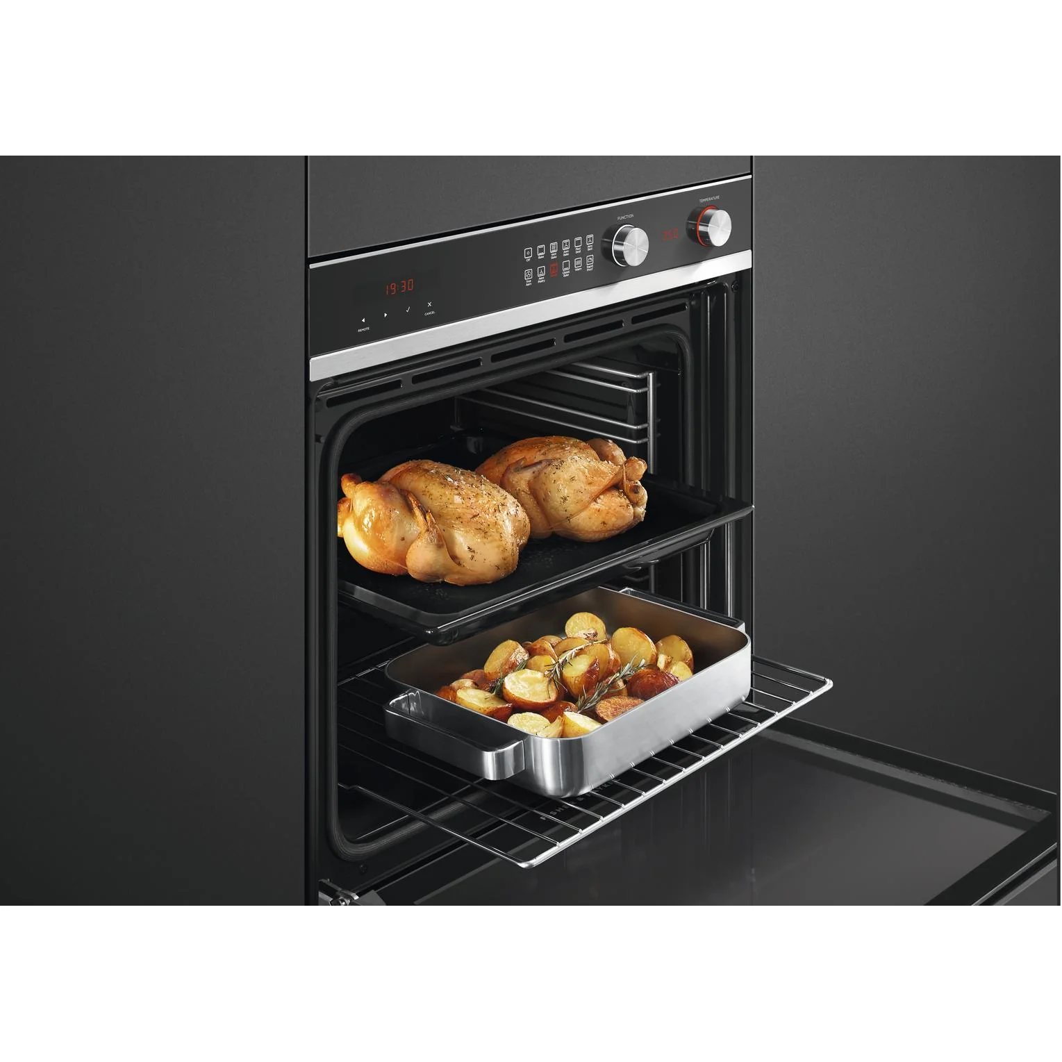 Fisher & Paykel Four mural encastré simple de 24 po, 3,0 pi cu avec 11 fonctions OB24SCDEX1 - Image 3