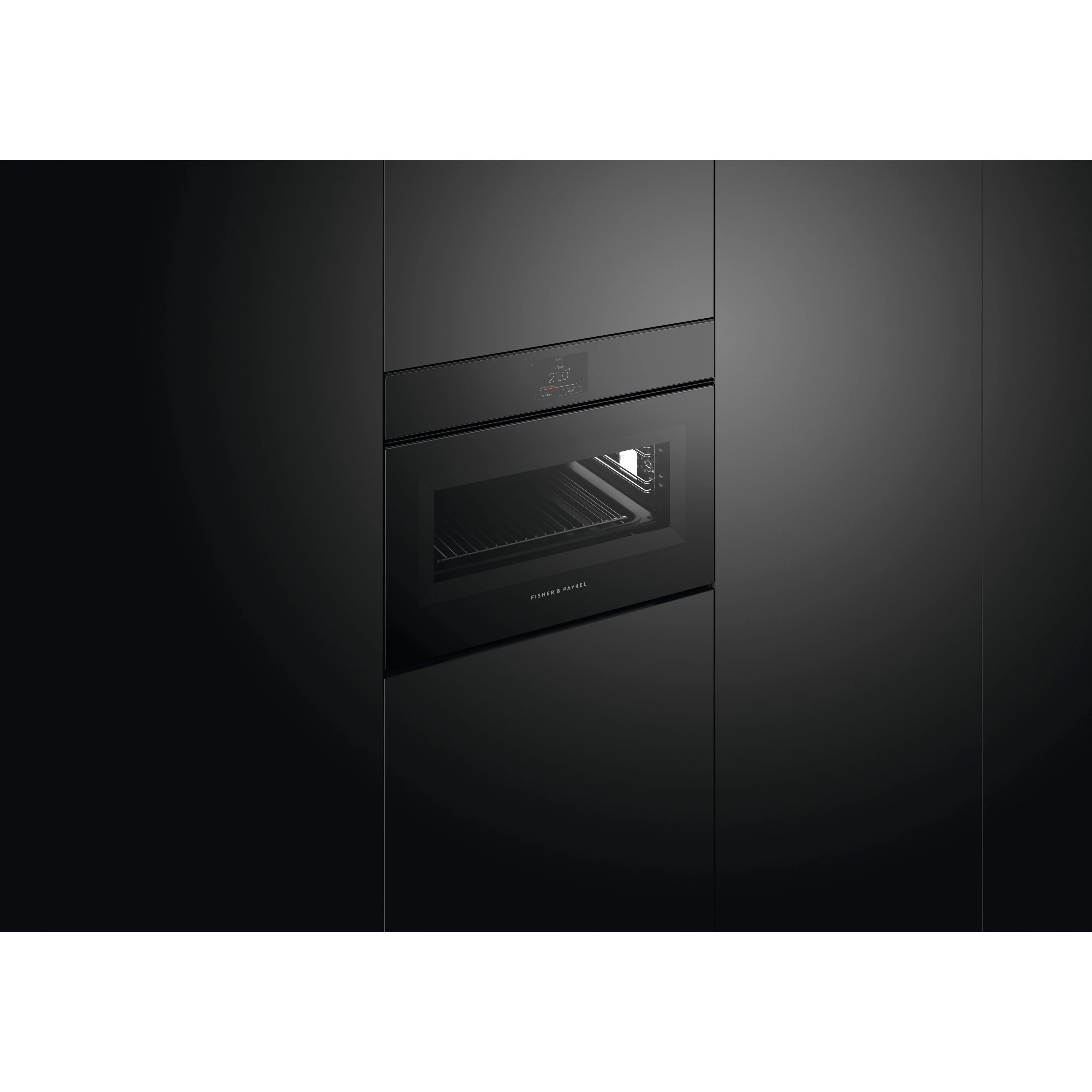Fisher & Paykel Four simple mural de 24 pouces avec technologie convection OS24NMTNB1 - Image 3