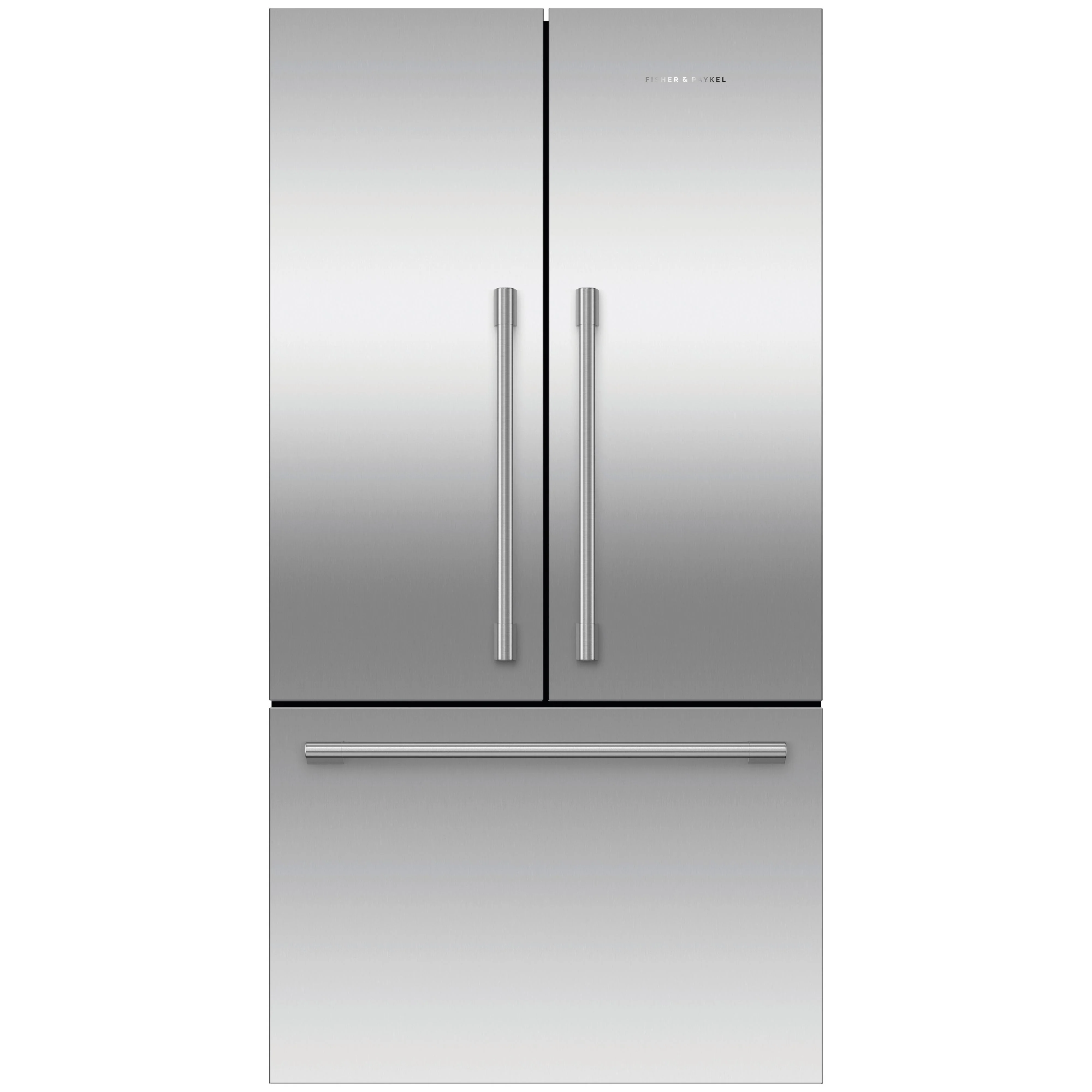 Fisher & Paykel Réfrigérateur trois portes avec porte à deux battants à profondeur de comptoir de 36 po, 20,1 pi cu avec machine à glaçons interne RF201AHJSX1