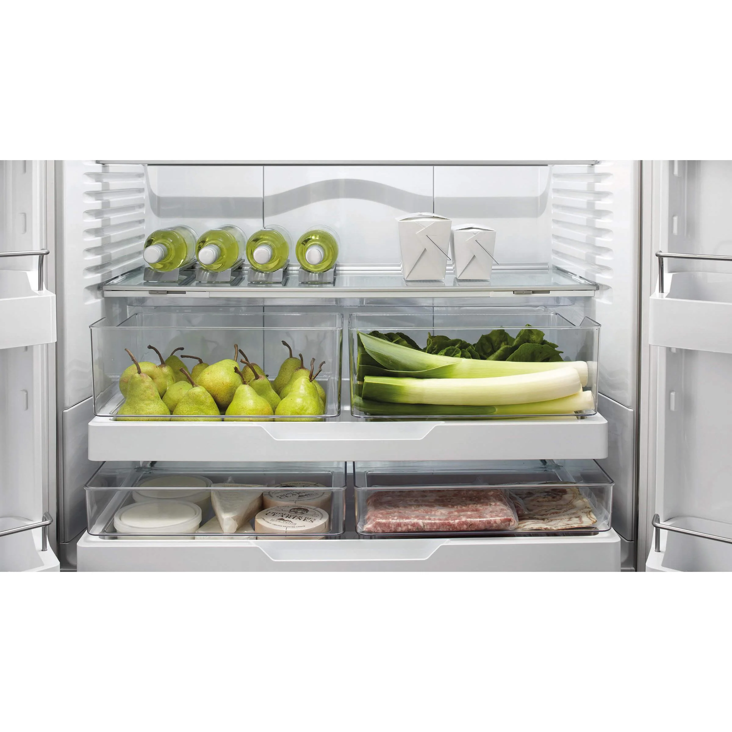 Fisher & Paykel Réfrigérateur trois portes avec porte à deux battants intégré de 36 po, 16,8 pi cu avec ActiveSmart⹠RS36A72U1 N - Image 3