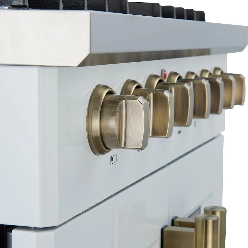 Forno Cuisinière à biénergie autoportante de 30 pouces avec porte française - Image 7