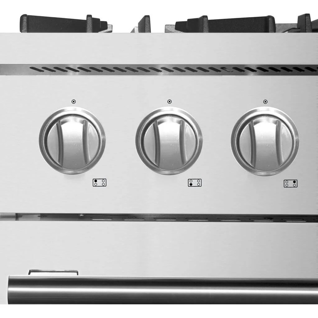 Forno Cuisinière autoportante à bi-énergie de 30 pouces avec technologie convection européenne véritable FFSGS6197-30 - Image 8