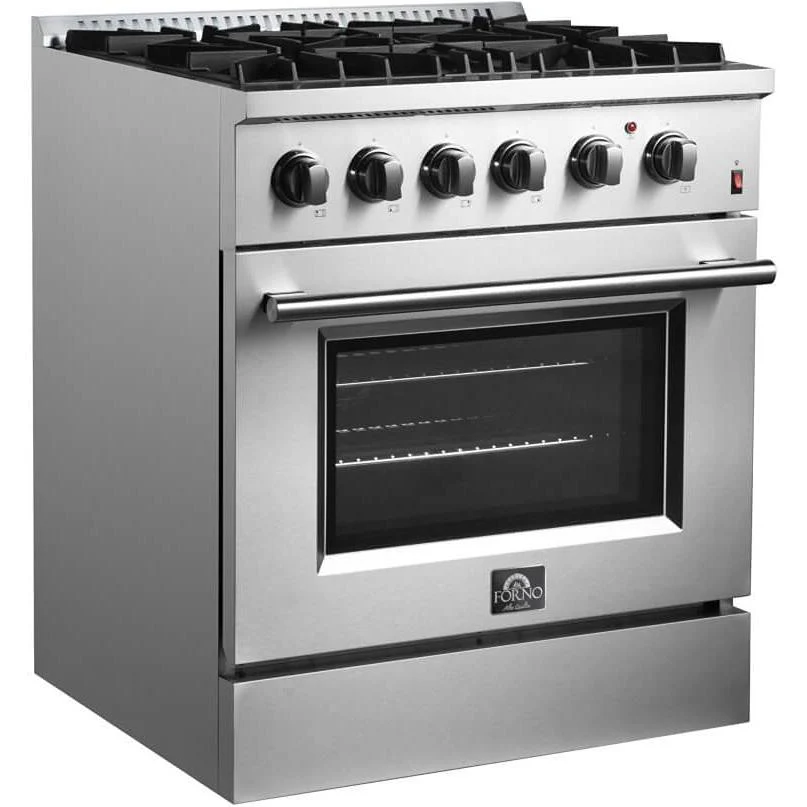 Forno Cuisinière autoportante à bi-énergie de 30 pouces avec technologie convection européenne véritable FFSGS6197-30 - Image 9