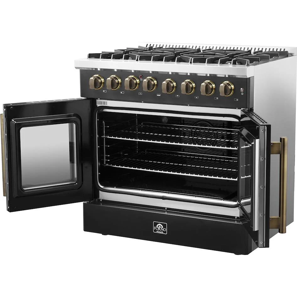 Forno Cuisinière autoportante à bi énergie de 36 pouces avec technologie convection européenne véritable - Image 10