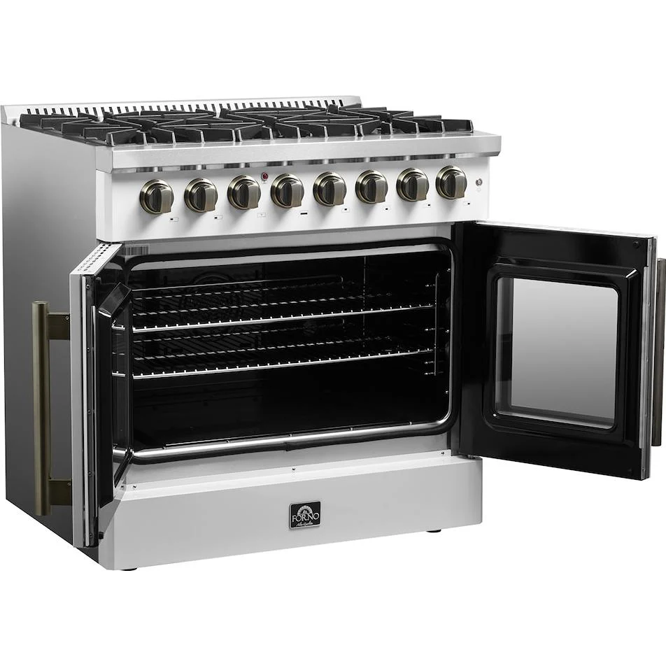 Forno Cuisinière autoportante à bi énergie de 36 pouces avec technologie convection européenne véritable - Image 19