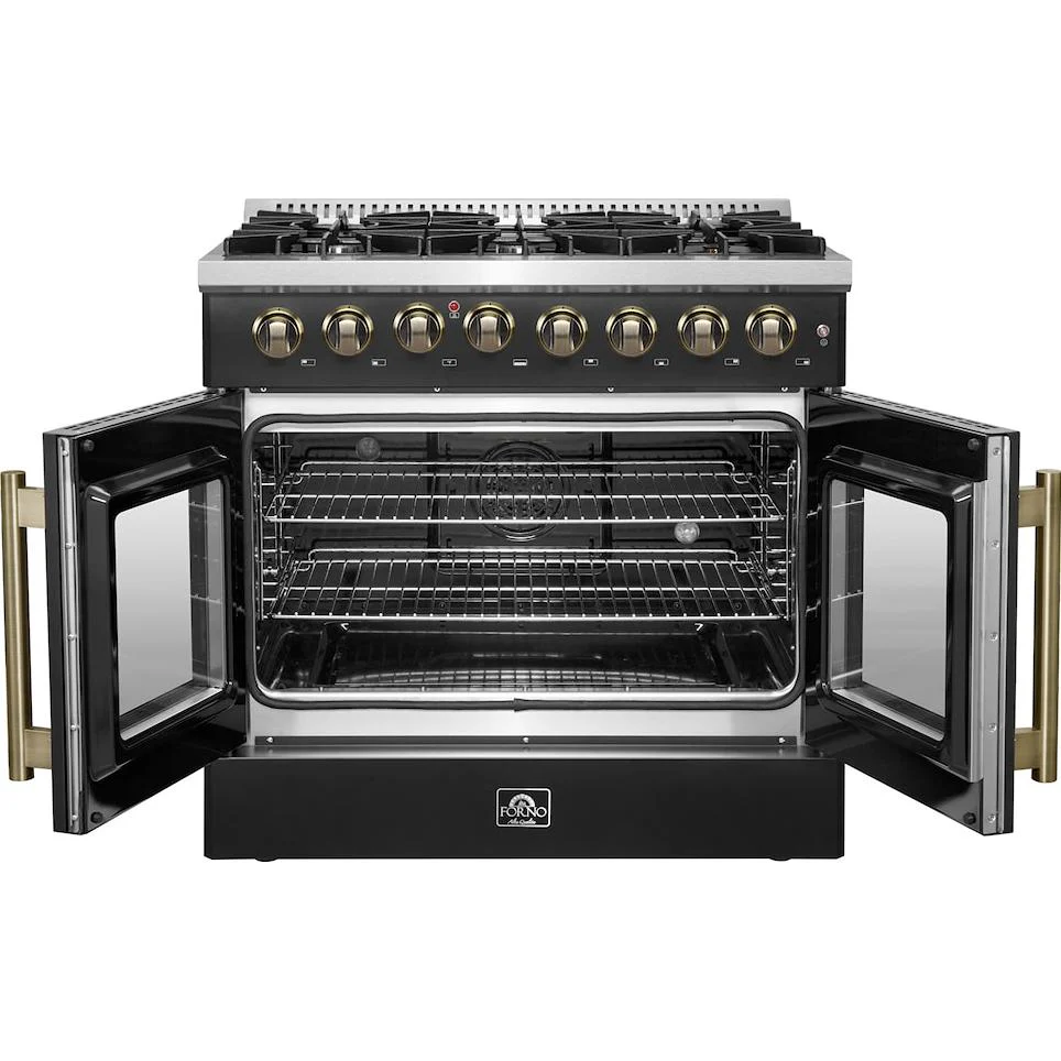 Forno Cuisinière autoportante à bi énergie de 36 pouces avec technologie convection européenne véritable - Image 2