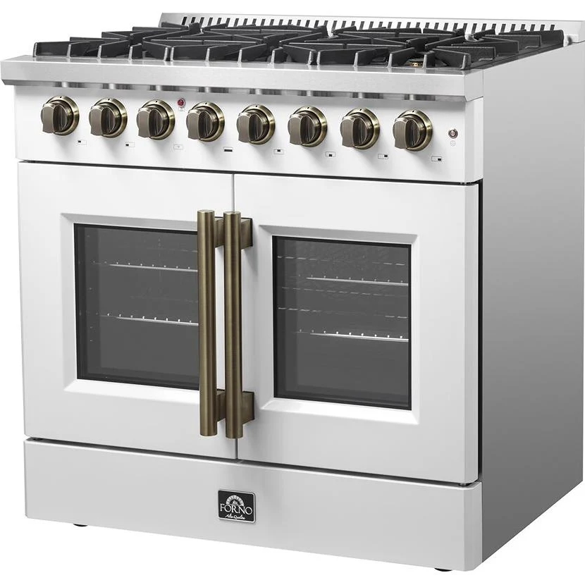 Forno Cuisinière autoportante à bi énergie de 36 pouces avec technologie convection européenne véritable - Image 20