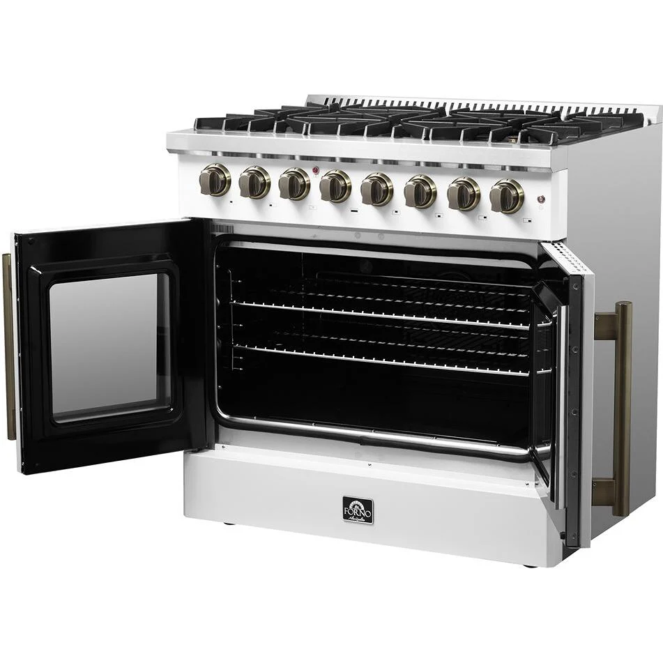 Forno Cuisinière autoportante à bi énergie de 36 pouces avec technologie convection européenne véritable - Image 21