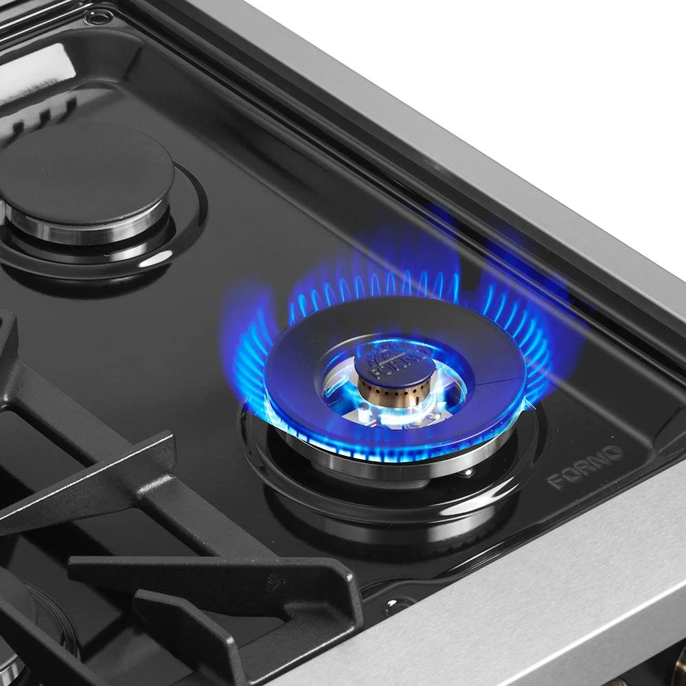 Forno Cuisinière autoportante à bi énergie de 36 pouces avec technologie convection européenne véritable - Image 4