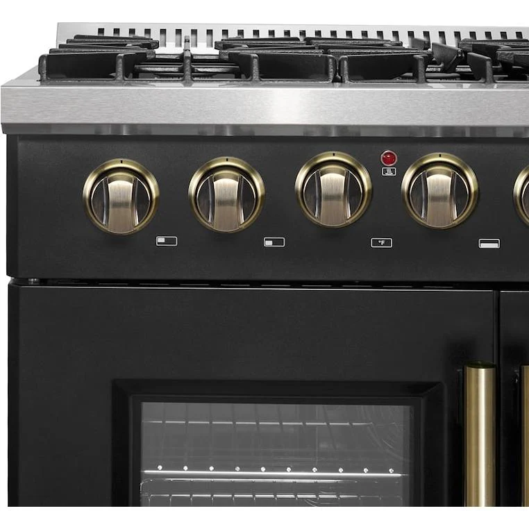 Forno Cuisinière autoportante à bi énergie de 36 pouces avec technologie convection européenne véritable - Image 5