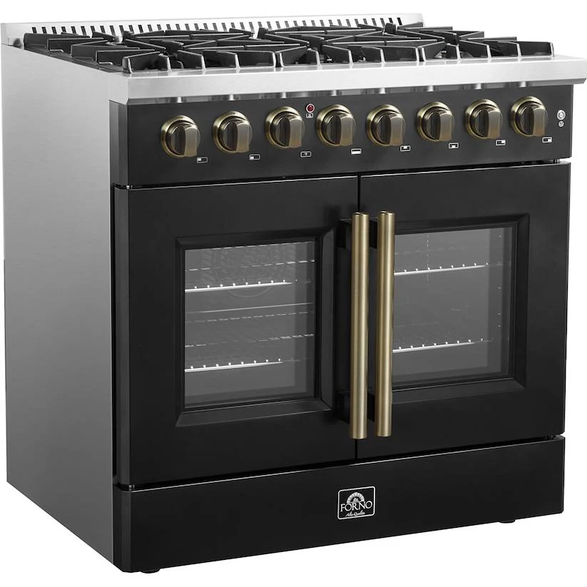 Forno Cuisinière autoportante à bi énergie de 36 pouces avec technologie convection européenne véritable - Image 6