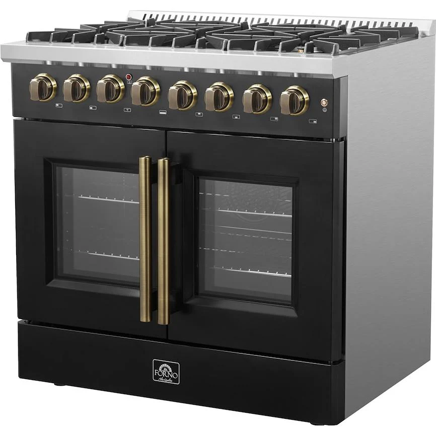 Forno Cuisinière autoportante à bi énergie de 36 pouces avec technologie convection européenne véritable - Image 8