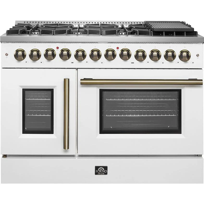 Forno Cuisinière autoportante bi énergie de 48 pouces avec technologie convection européenne véritable - Image 13