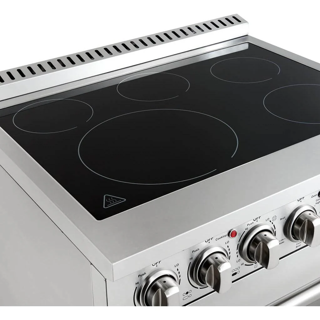 Forno Cuisinière autoportante électrique de 30 pouces avec technologie convection véritable européenne - Image 10