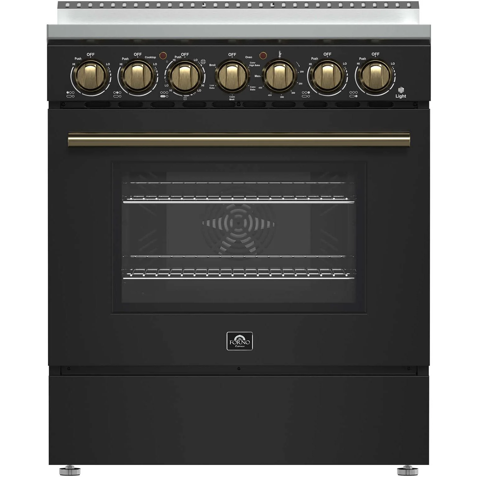 Forno Cuisinière autoportante électrique de 30 pouces avec technologie convection véritable européenne - Image 12