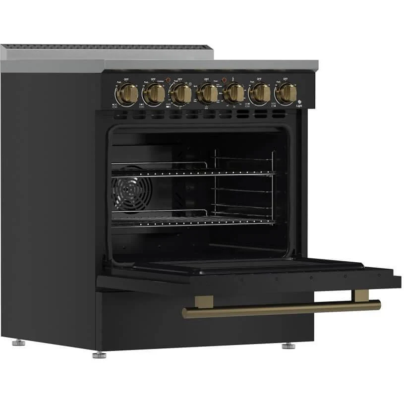 Forno Cuisinière autoportante électrique de 30 pouces avec technologie convection véritable européenne - Image 13