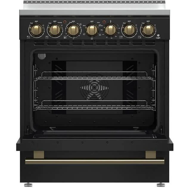Forno Cuisinière autoportante électrique de 30 pouces avec technologie convection véritable européenne - Image 18