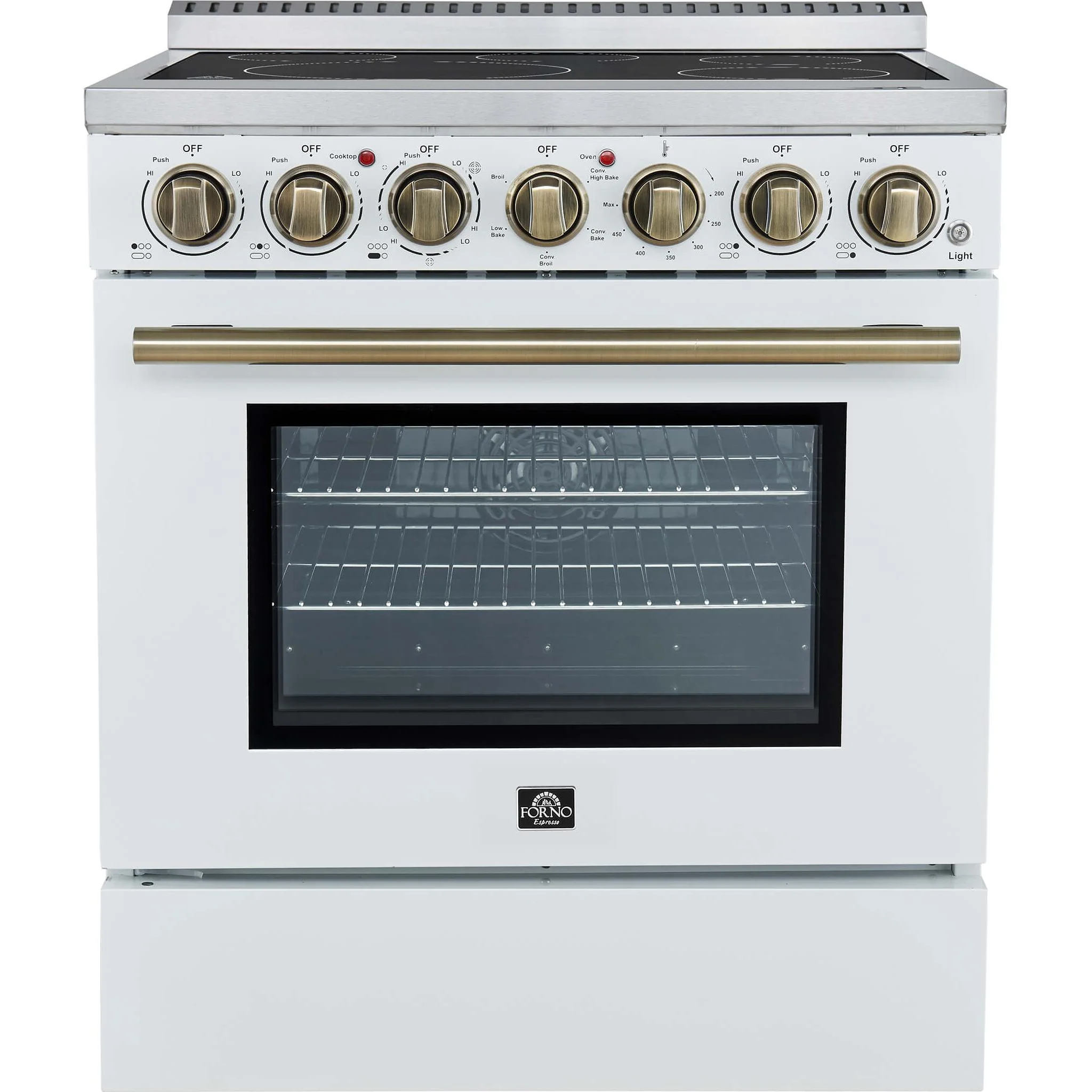 Forno Cuisinière autoportante électrique de 30 pouces avec technologie convection véritable européenne - Image 24