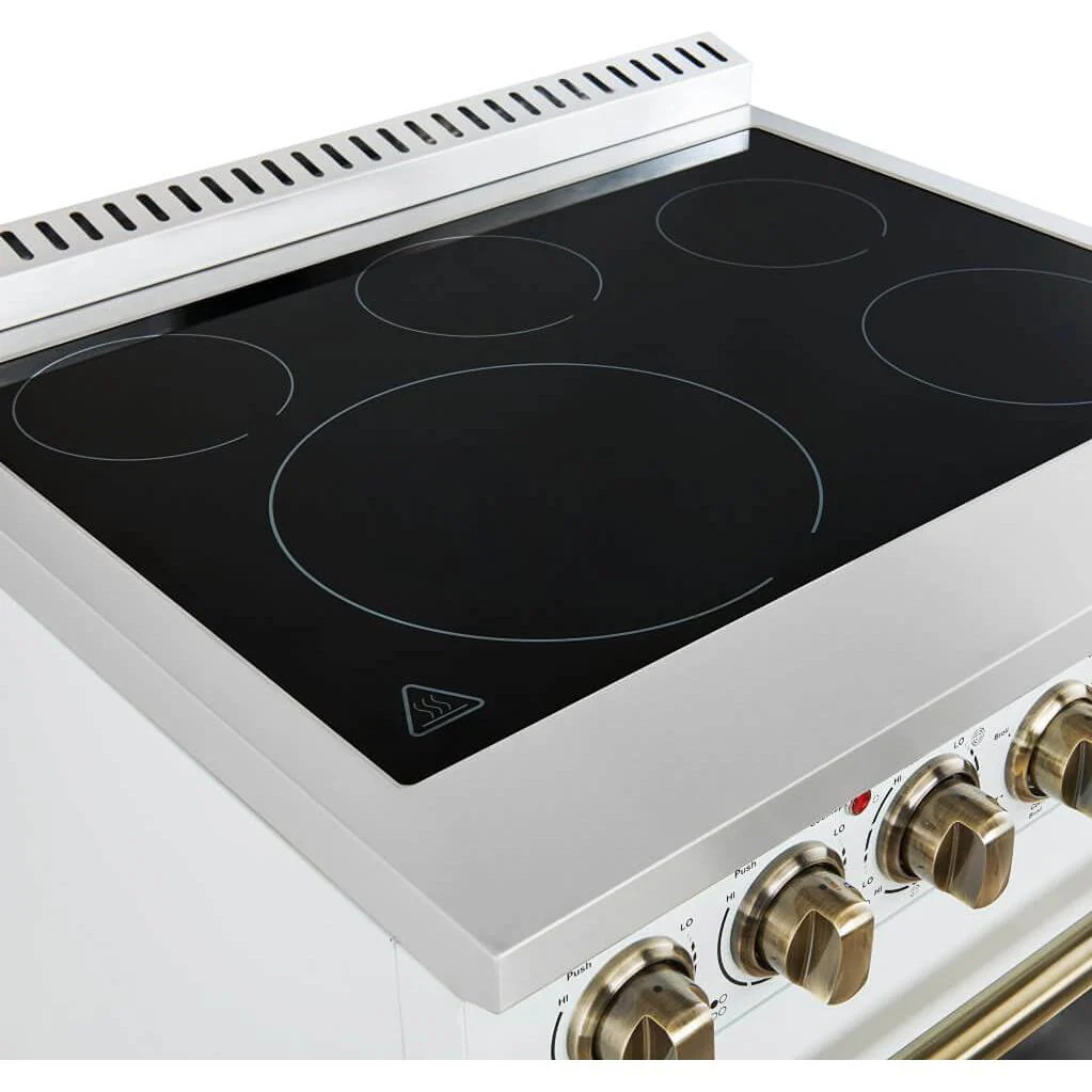 Forno Cuisinière autoportante électrique de 30 pouces avec technologie convection véritable européenne - Image 27