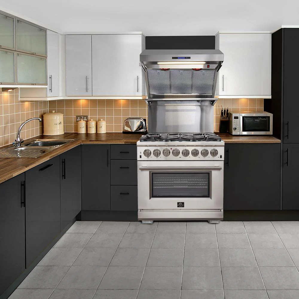 Forno Galiano Alta Qualita cuisinière à gaz autonome de 36 pouces avec technologie convection FFSGS6244-36 - Image 15