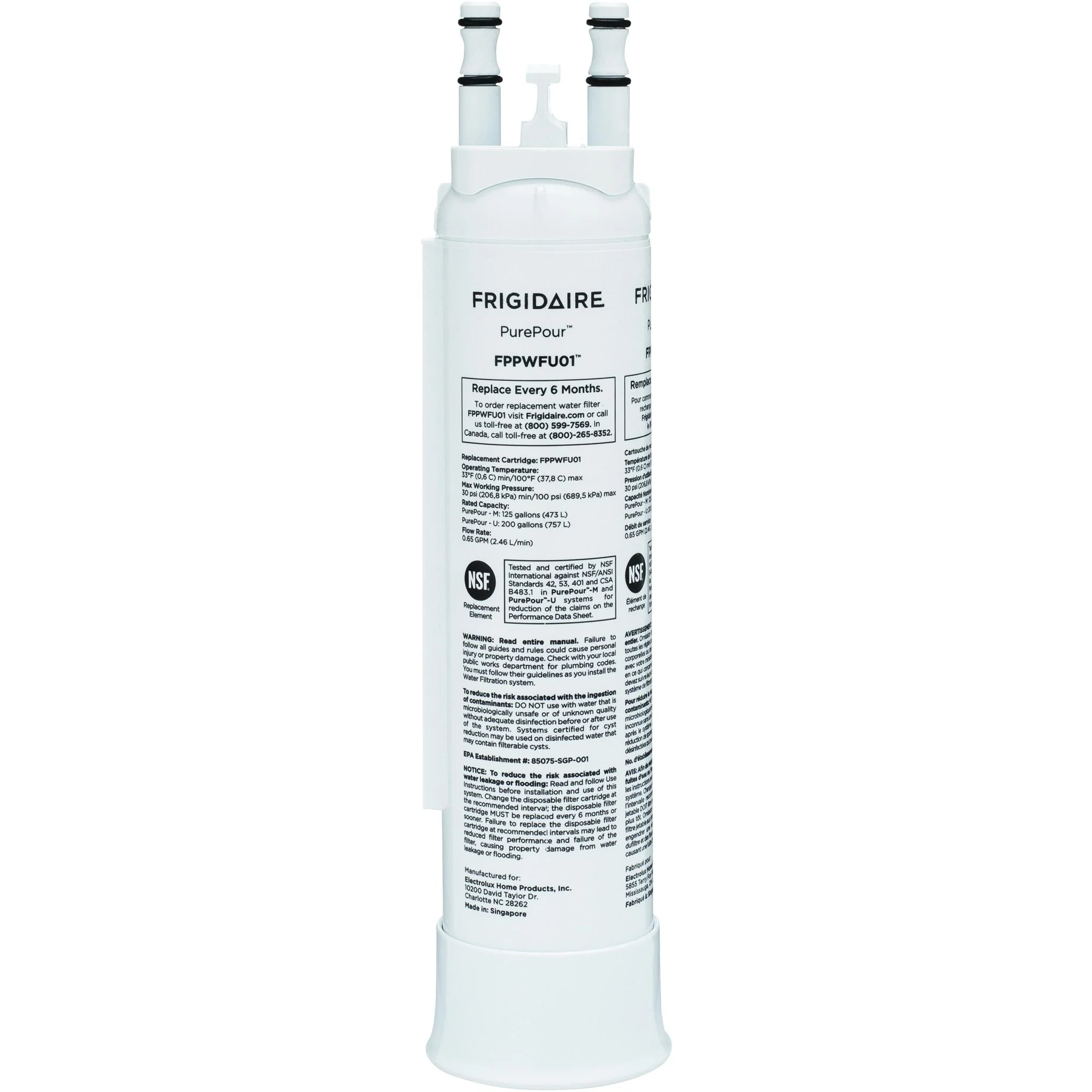 Frigidaire Filtre FPPWFU01