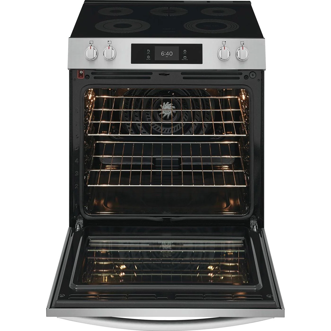 Frigidaire Gallery Cuisinière électrique de 30 pouces avec fonction Pizza cuite sur pierre GCFE307CBF - Image 3