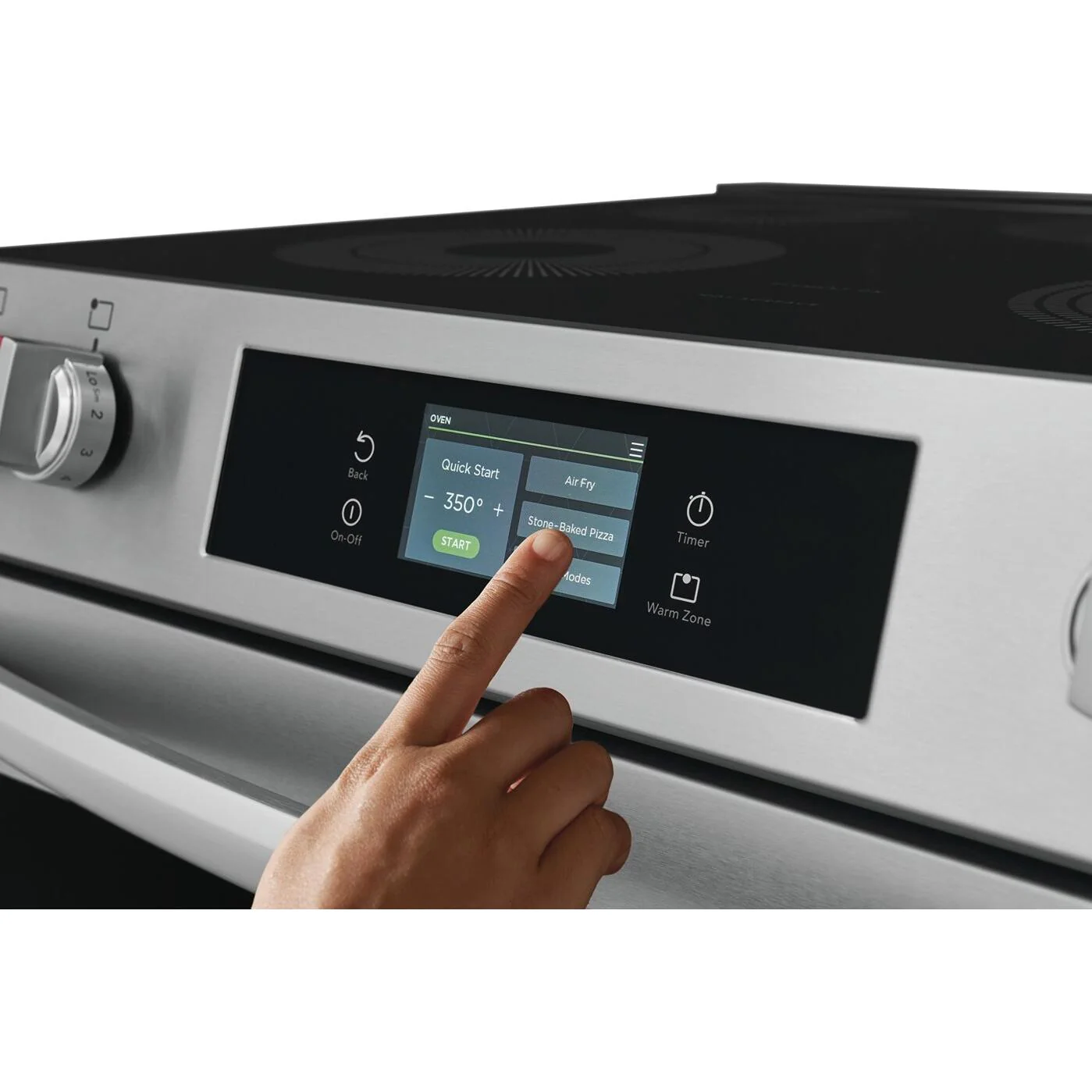 Frigidaire Gallery Cuisinière électrique de 30 pouces avec fonction Pizza cuite sur pierre GCFE307CBF - Image 6