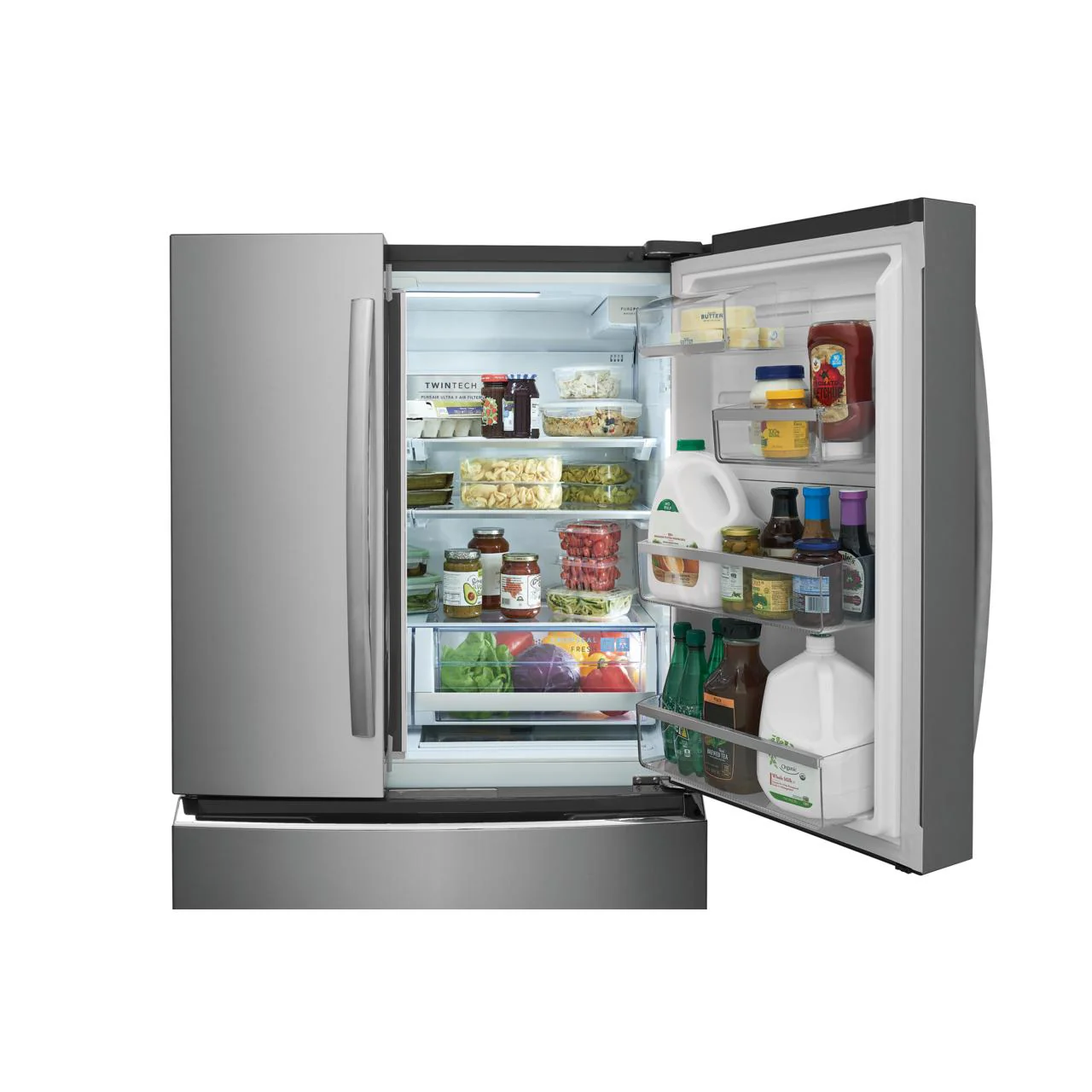 Frigidaire Gallery Réfrigérateur à profondeur de comptoir, quatre portes avec porte à deux battants de 36 pouces, 22,1 pi. cu. avec machine à glaçons interne GRMG2272CF - Image 9
