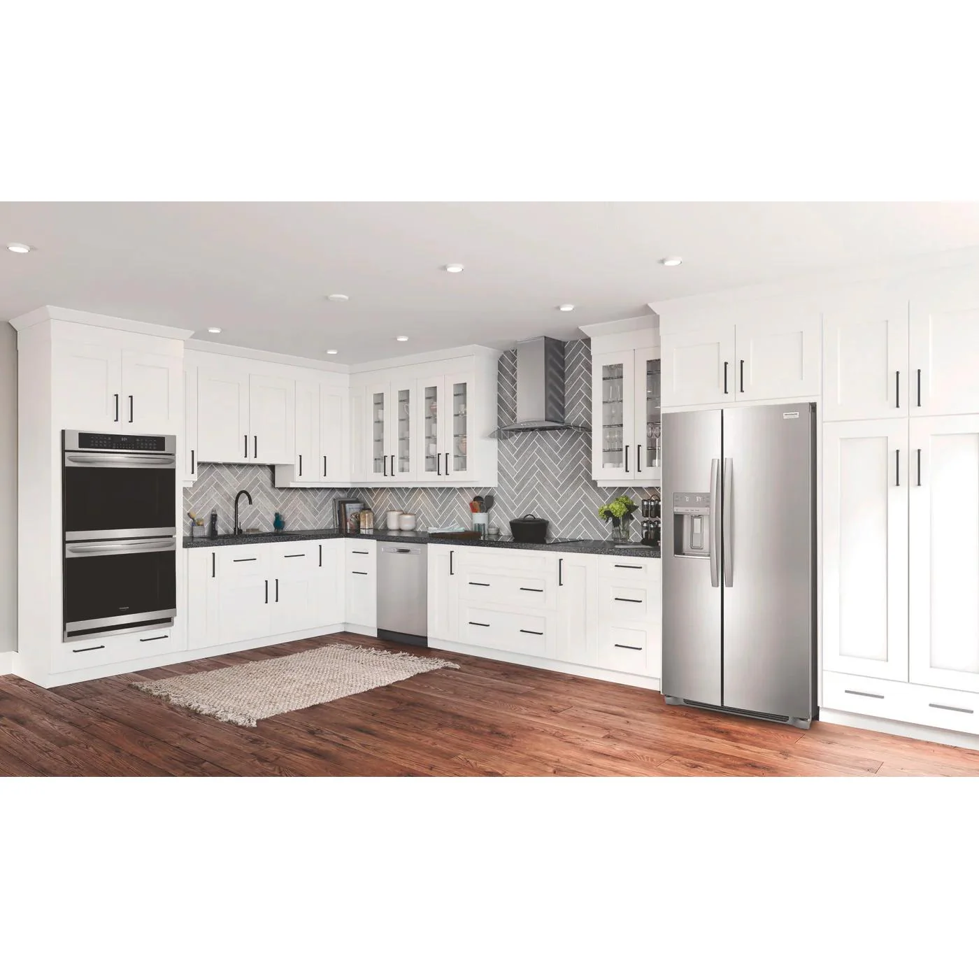 Frigidaire Gallery Réfrigérateur côte à côte à profondeur de comptoir de 36 po., 22,3 pi.cu. avec système distributeur d'eau et de glaçons - Image 7