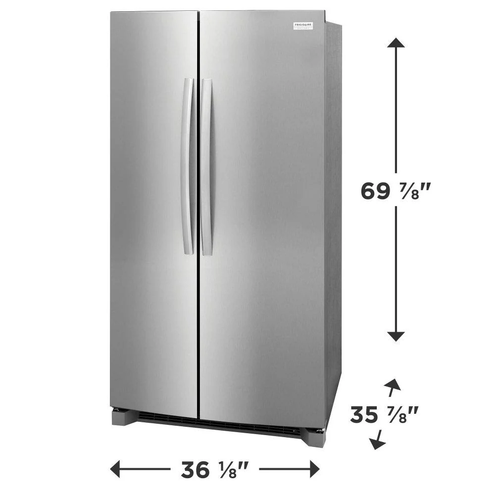 Frigidaire Gallery Réfrigérateur côte-à-côte autonome de 36 pouces, 26 pi. cu. GRSN2620AF - Image 8