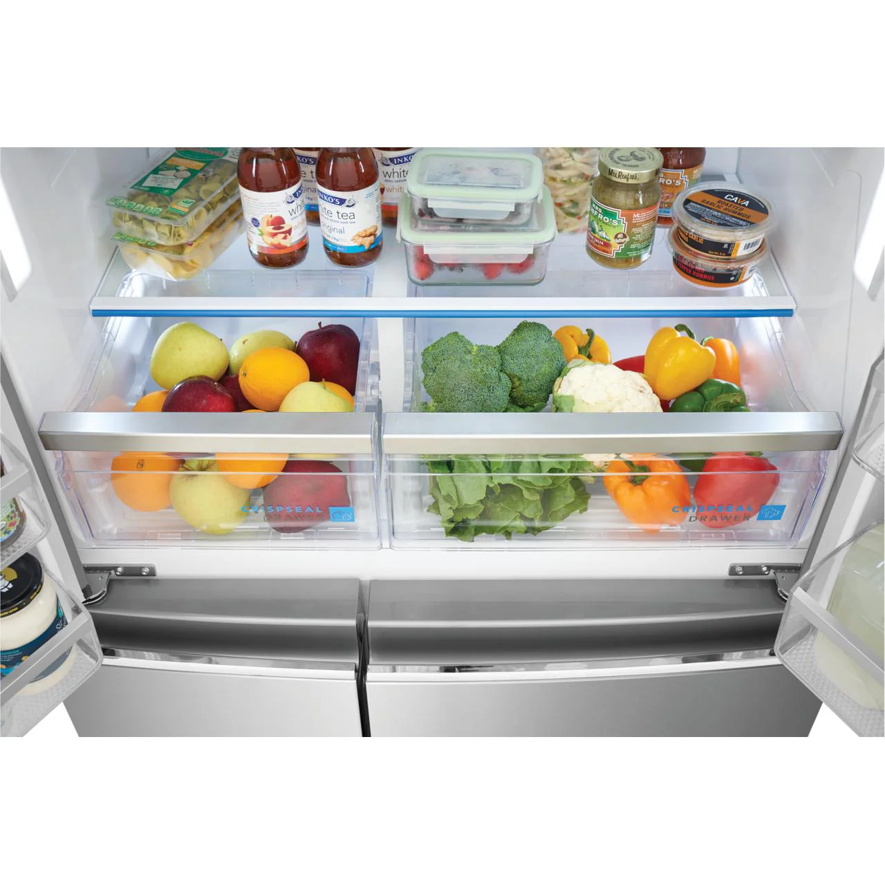 Frigidaire Gallery Réfrigérateur quatre portes avec porte à deux battants à profondeur de comptoir de 36 pouces, 21,5 pi. cu. avec machine à glaçons GRQC2255BF - Image 11