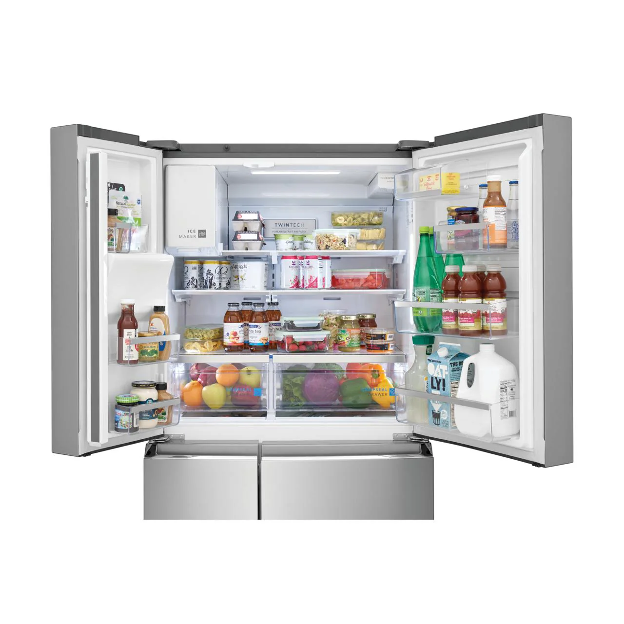 Frigidaire Gallery Réfrigérateur quatre portes avec porte à deux battants à profondeur de comptoir de 36 pouces, 21,5 pi. cu. avec machine à glaçons GRQC2255BF - Image 7