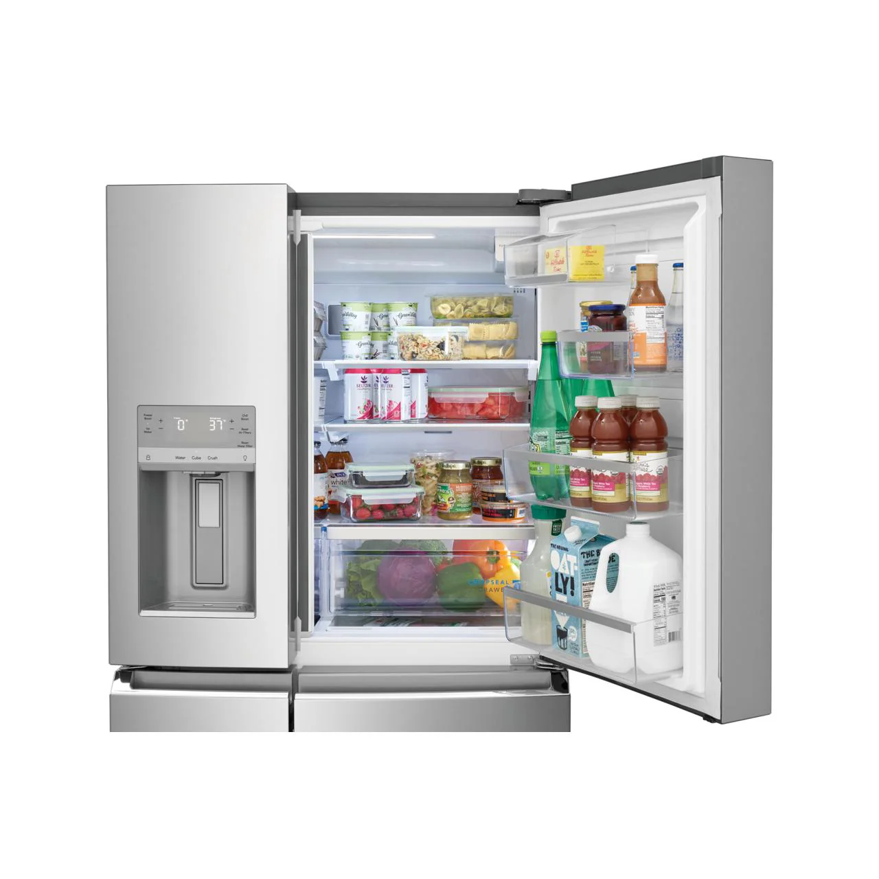 Frigidaire Gallery Réfrigérateur quatre portes avec porte à deux battants à profondeur de comptoir de 36 pouces, 21,5 pi. cu. avec machine à glaçons GRQC2255BF - Image 8