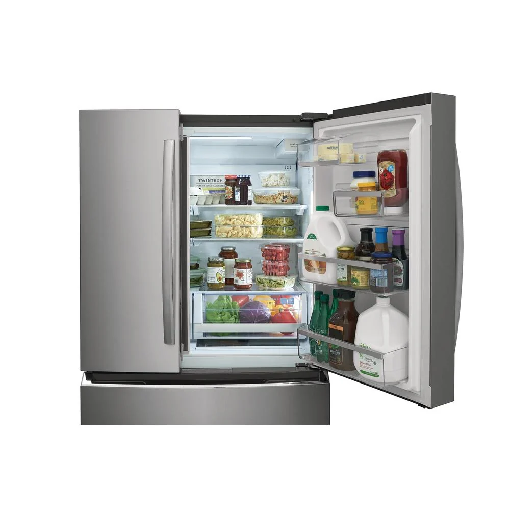 Frigidaire Gallery Réfrigérateur quatre portes avec porte à deux battants de 27,2 pi. cu. avec distributeur d'eau interne et machine à glaçons GRMN2872AF - Image 8