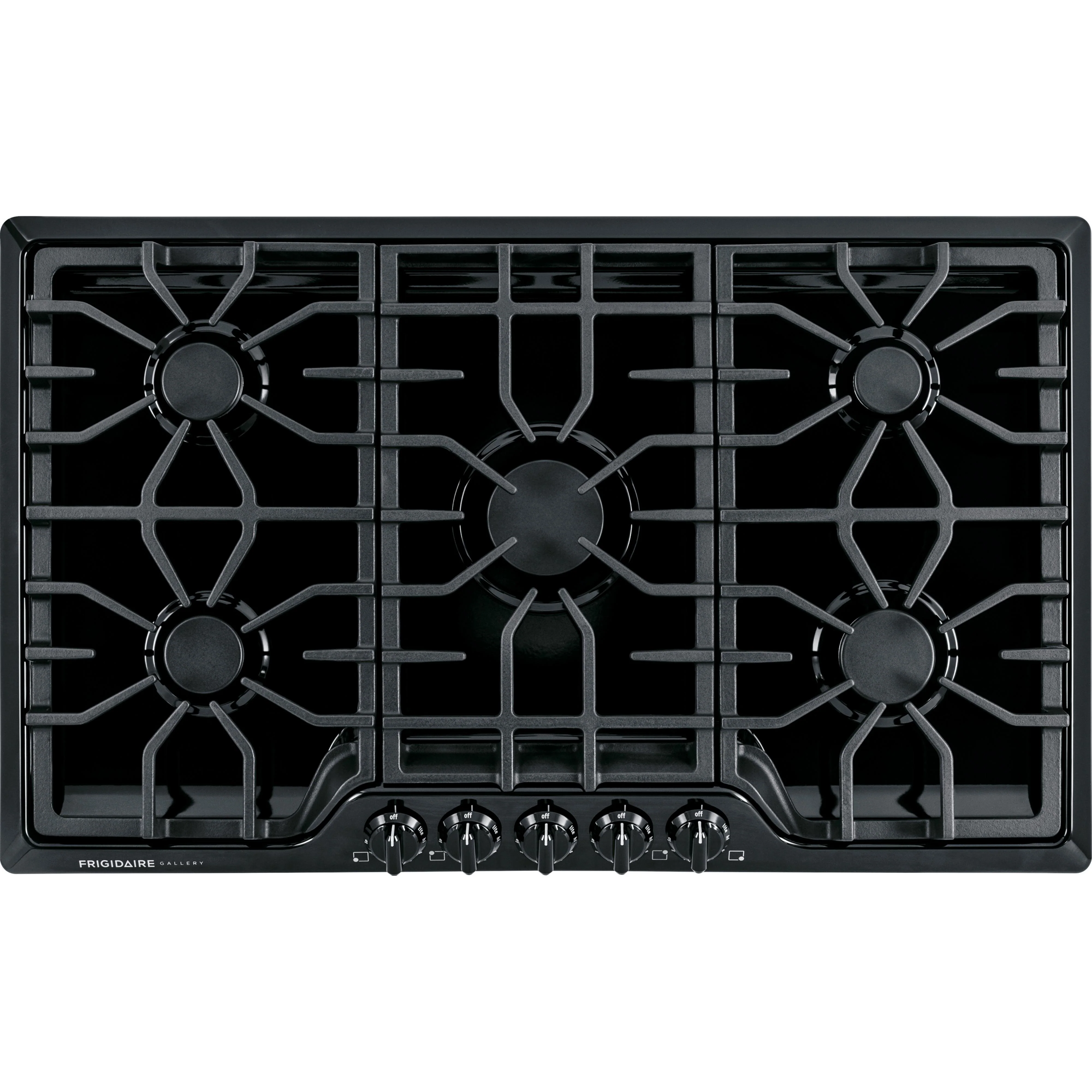Frigidaire Gallery Table de cuisson encastrée à gaz de 36 po FGGC3645QB