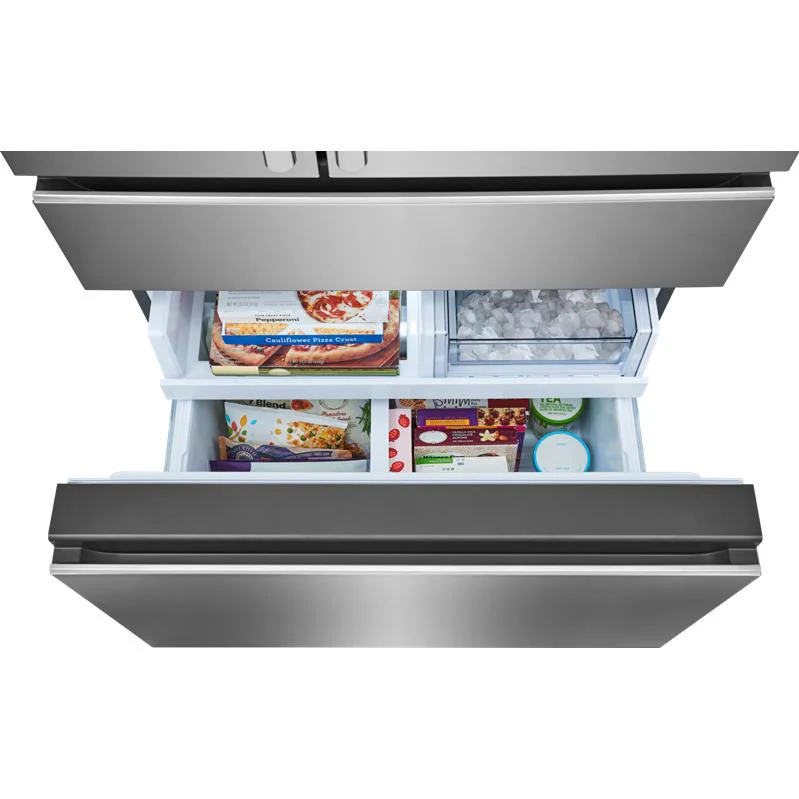 Frigidaire Professional Réfrigérateur quatre portes avec porte à deux battants à profondeur de comptoir de 36 pouces, 21 pi. cu. avec tiroir température Custom-Flex® PRMC2290BF - Image 10