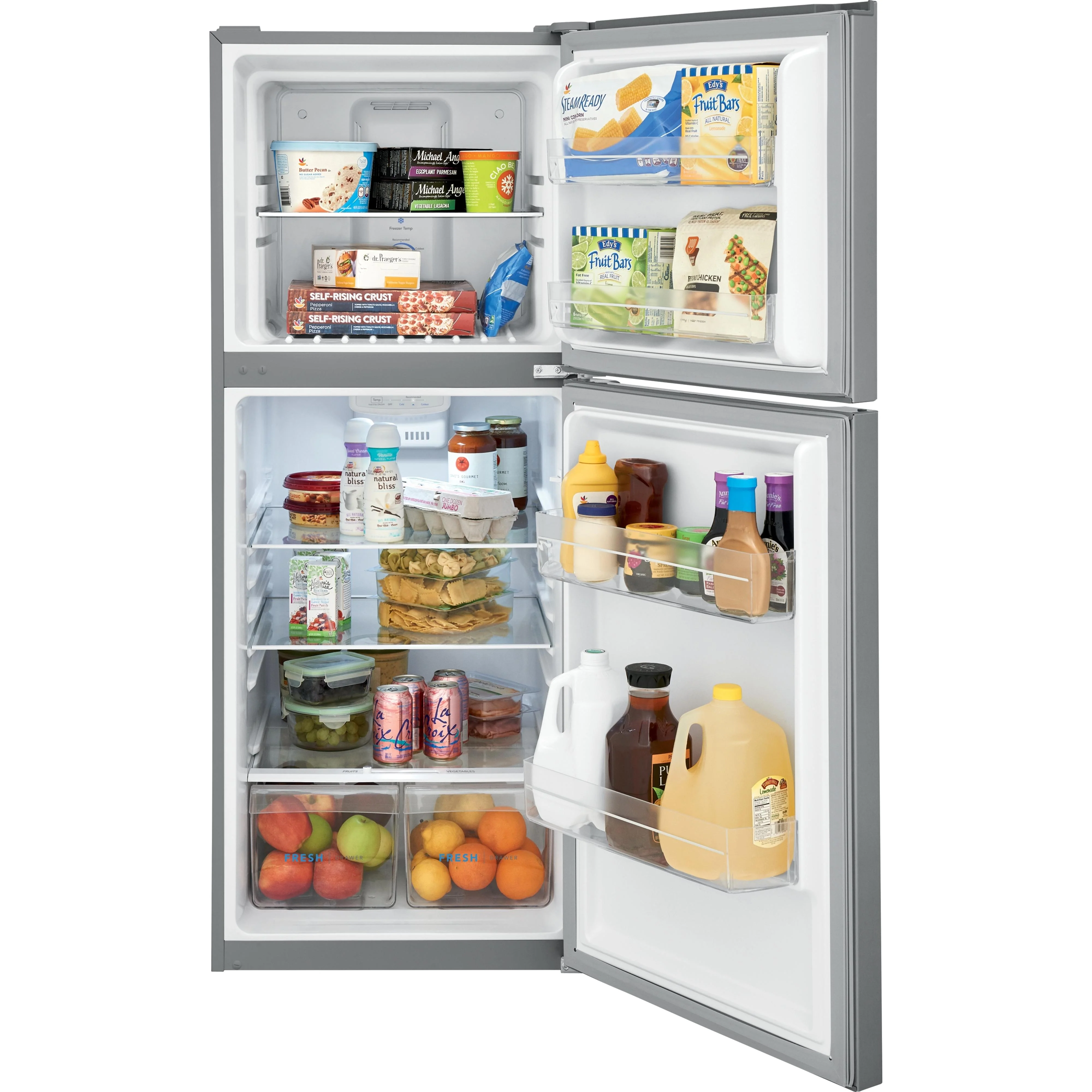 Frigidaire Réfrigérateur à congélateur supérieur de 24 po, 10,1 pi cu FFET1022UV - Image 8