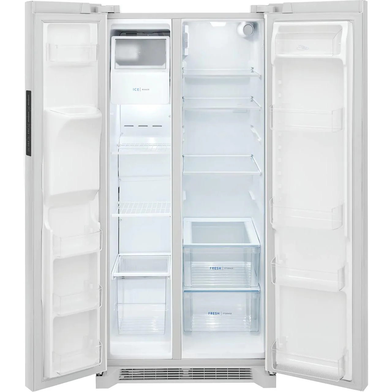 Frigidaire Réfrigérateur côte-à-côte amovible de 33 po., 22,2 pi.cu. avec système distributeur d'eau et de glaçons FRSS2323AW - Image 5