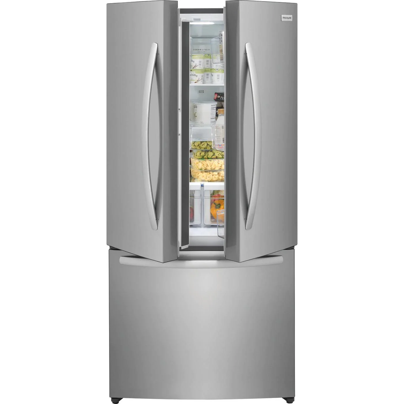 Frigidaire Réfrigérateur trois portes avec porte à deux battants à profondeur de comptoir de 17,6 pi cu - Image 3
