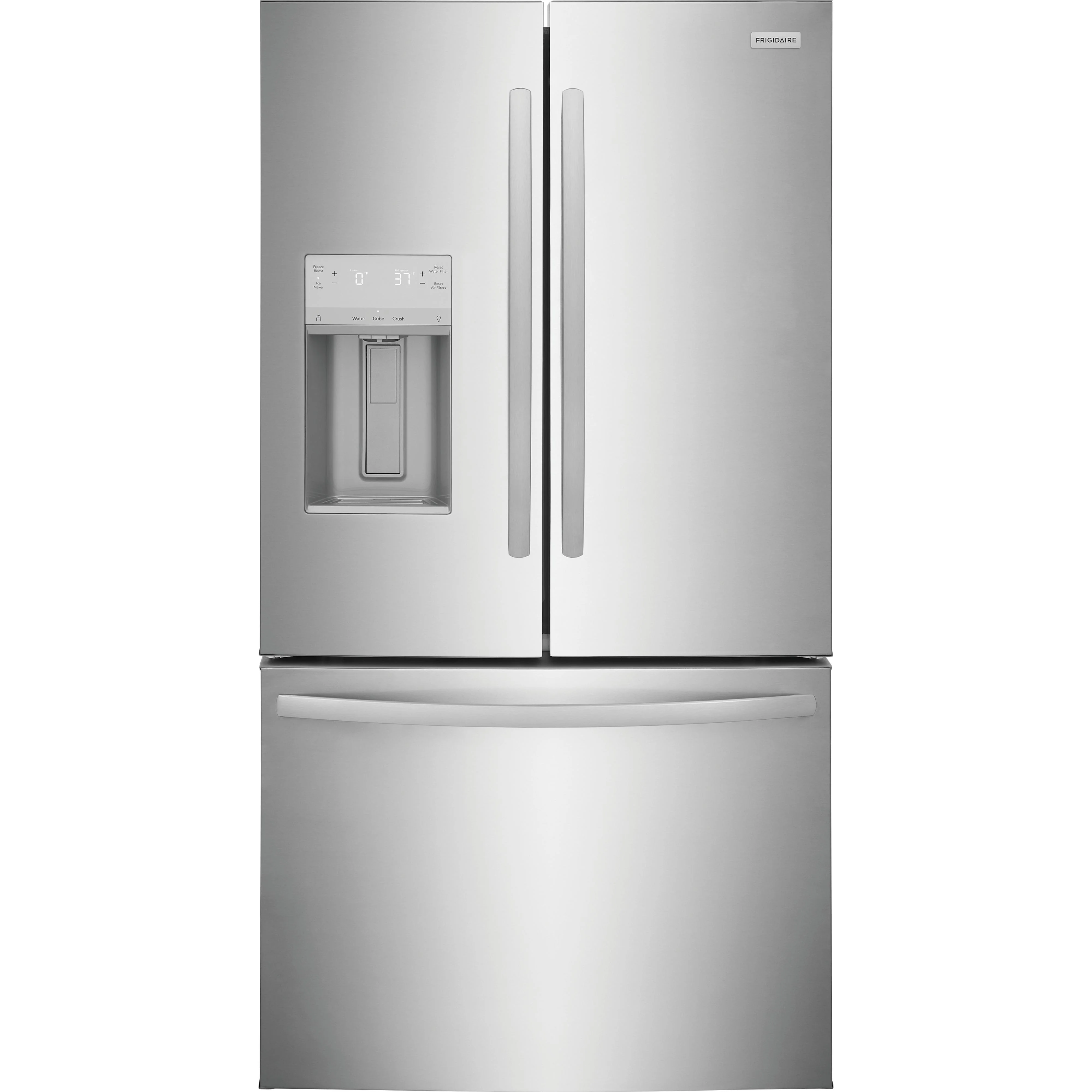 Frigidaire Réfrigérateur trois portes avec porte à deux battants de 36 po, 27.8 pi cu avec distributeur FRFS2823AS