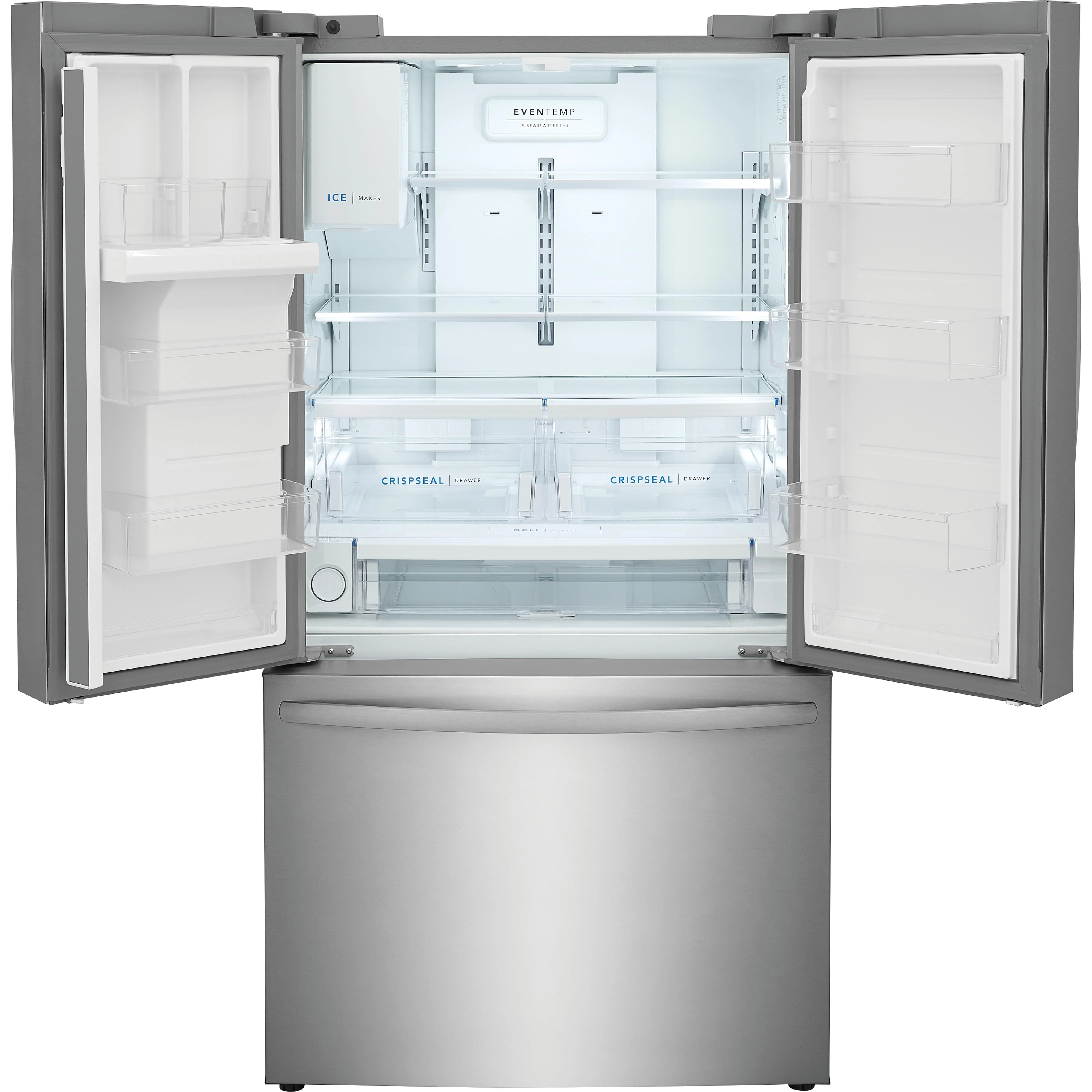 Frigidaire Réfrigérateur trois portes avec porte à deux battants de 36 po, 27.8 pi cu avec distributeur FRFS2823AS - Image 2