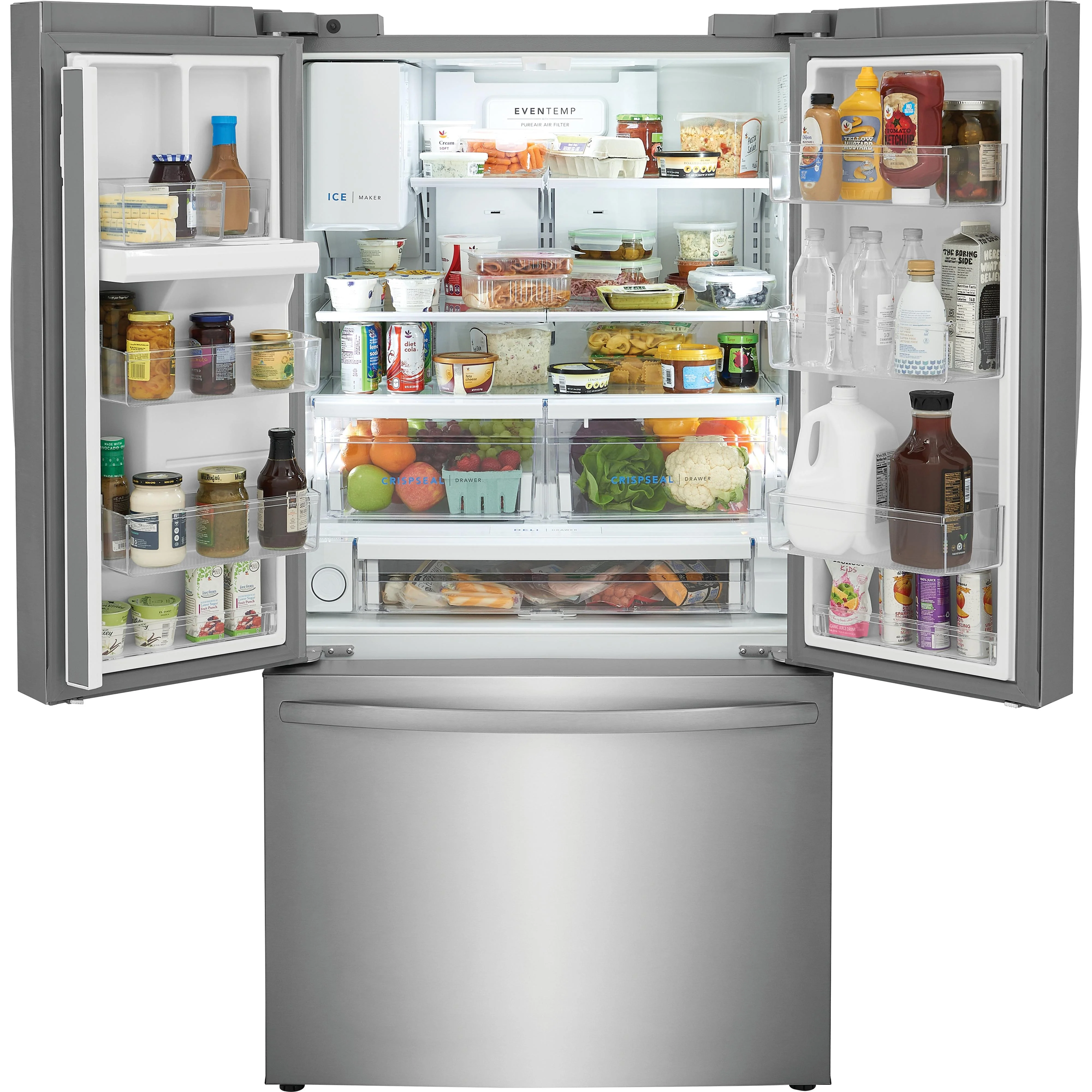 Frigidaire Réfrigérateur trois portes avec porte à deux battants de 36 po, 27.8 pi cu avec distributeur FRFS2823AS - Image 3