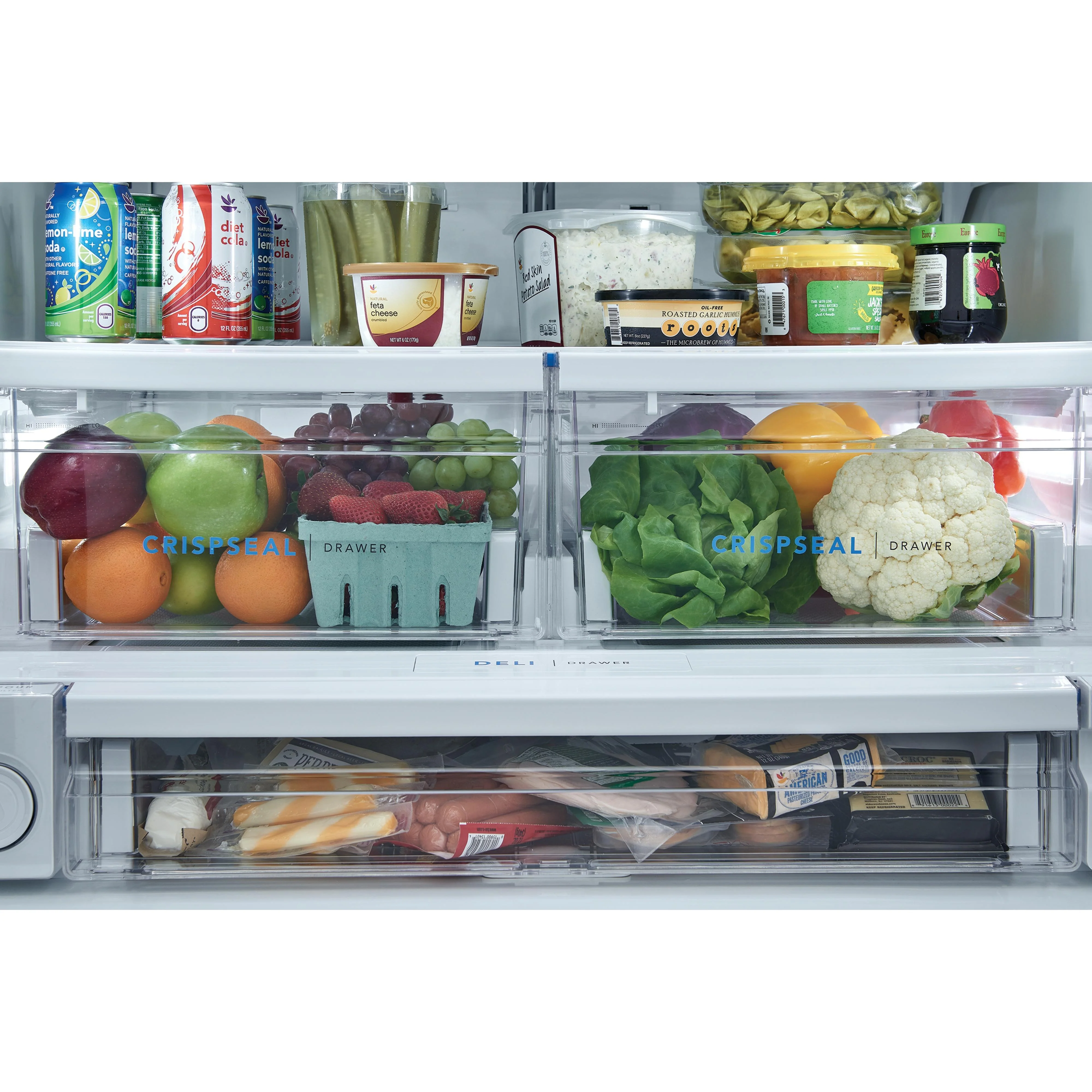 Frigidaire Réfrigérateur trois portes avec porte à deux battants de 36 po, 27.8 pi cu avec distributeur FRFS2823AS - Image 6