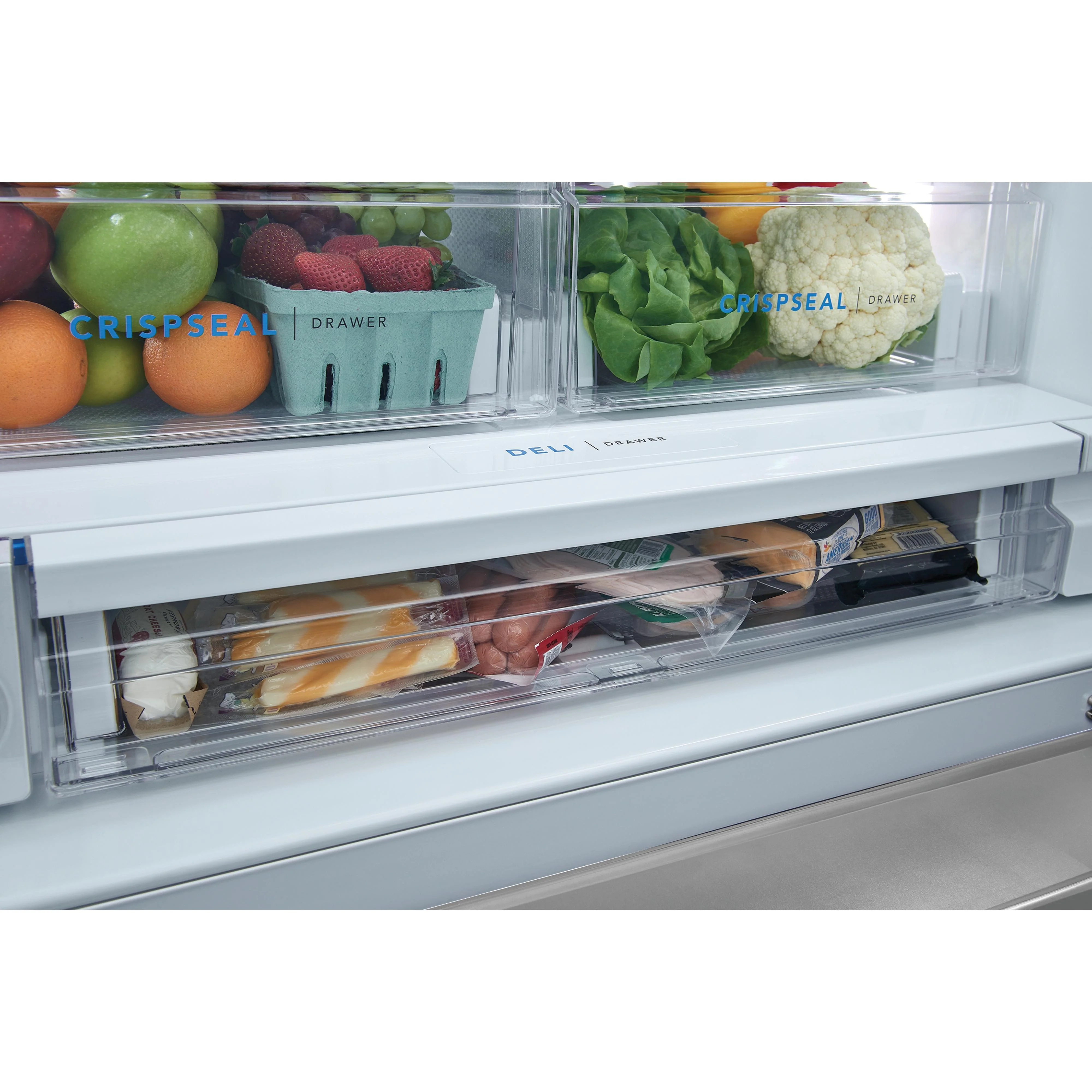 Frigidaire Réfrigérateur trois portes avec porte à deux battants de 36 po, 27.8 pi cu avec distributeur FRFS2823AS - Image 9