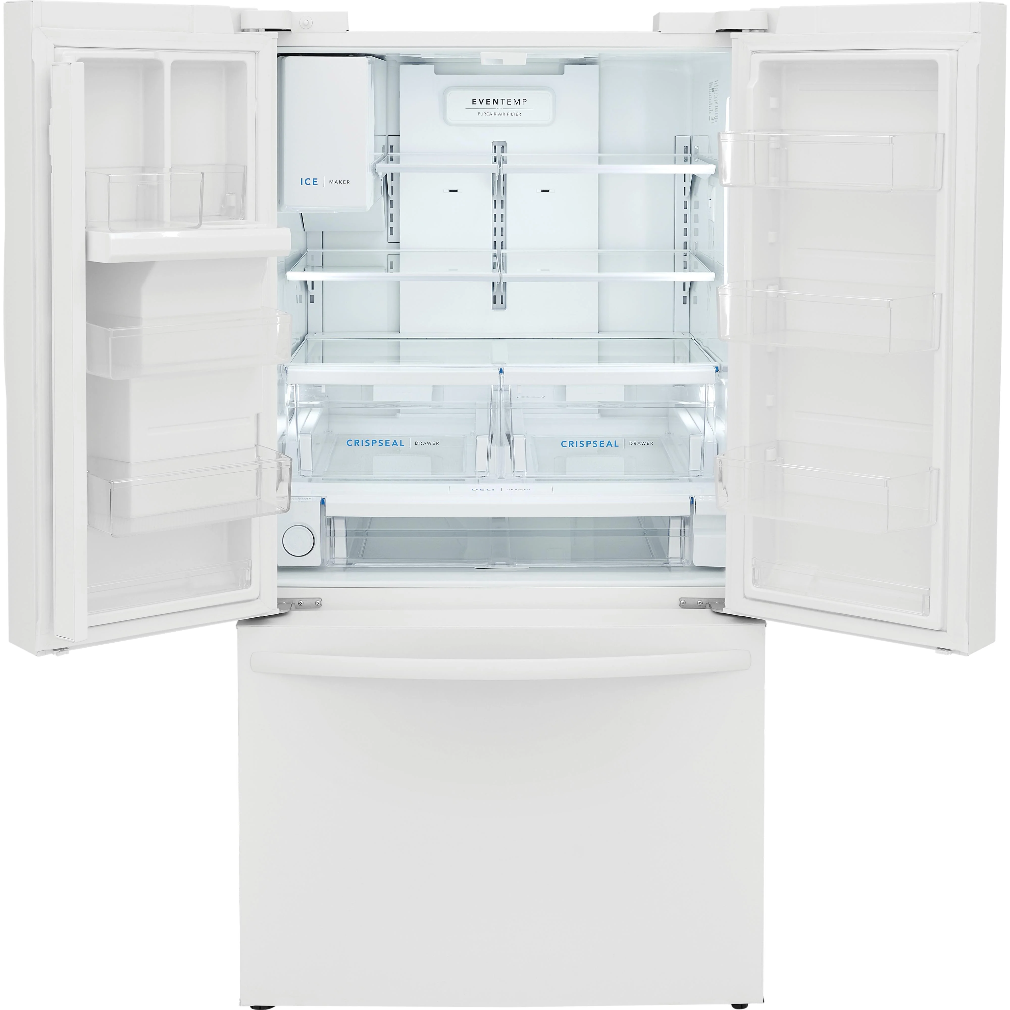 Frigidaire Réfrigérateur trois portes avec porte à deux battants de 36 po, 27.8 pi cu avec distributeur FRFS2823AW - Image 2