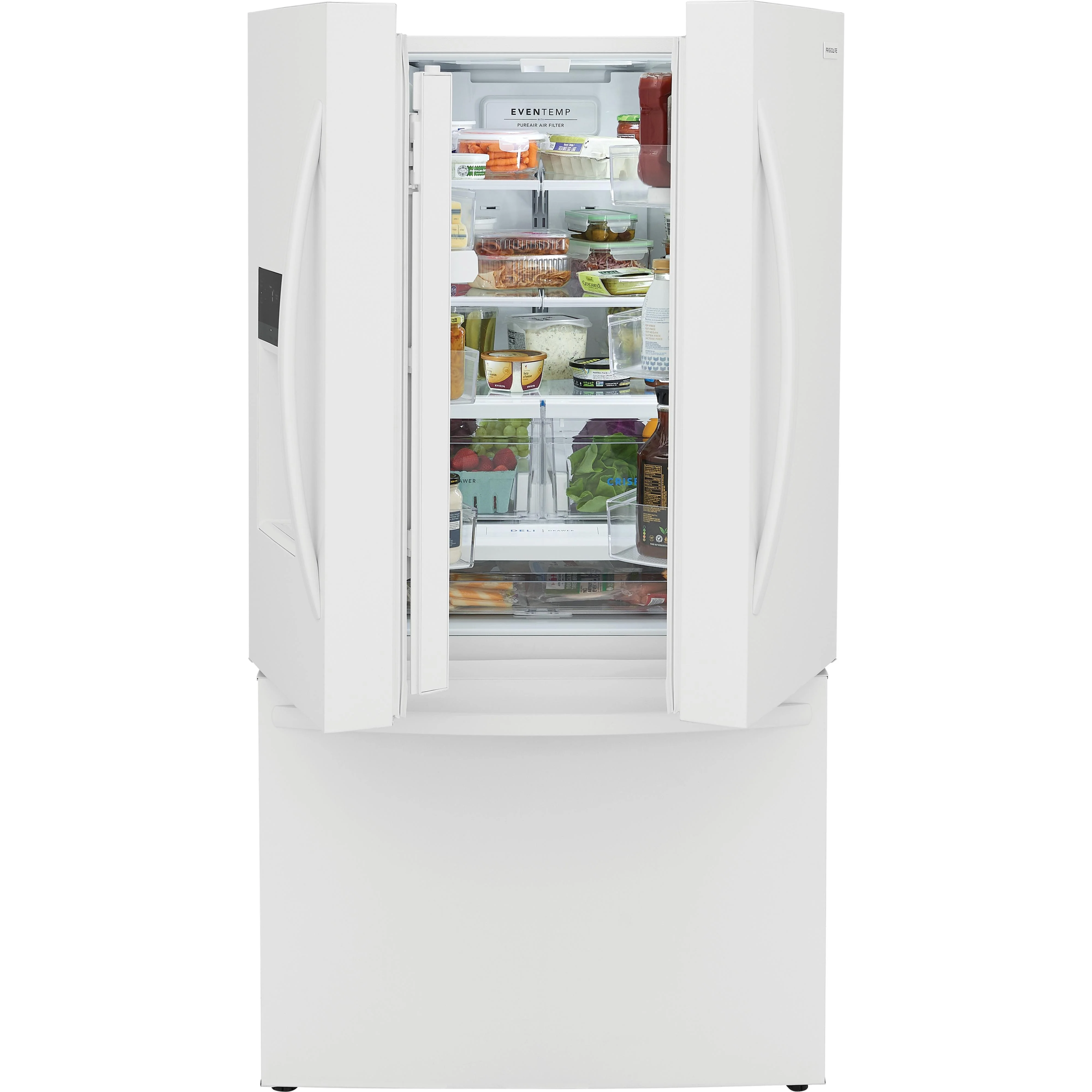 Frigidaire Réfrigérateur trois portes avec porte à deux battants de 36 po, 27.8 pi cu avec distributeur FRFS2823AW - Image 4