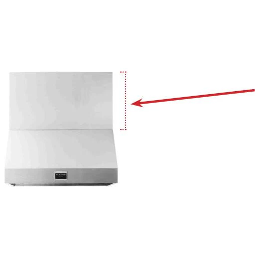 Fulgor Milano Accessoires de ventilation Kits Cache-conduit F6CK48-12 - Image 2