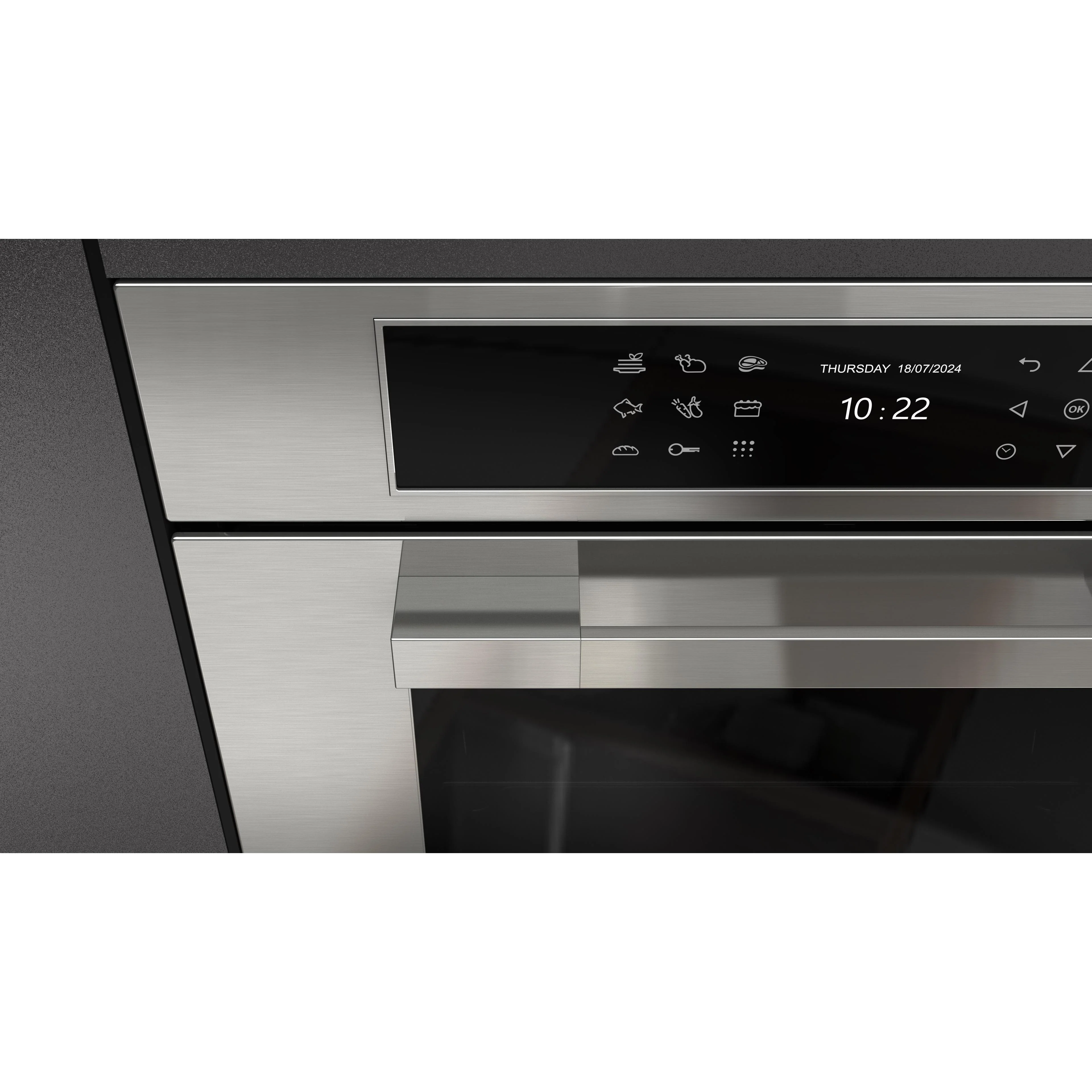 Fulgor Milano Four mural simple encastré de 24 pouces, 2,36 pi. cu. avec technologie convection véritable F7MSP24S1 - Image 9